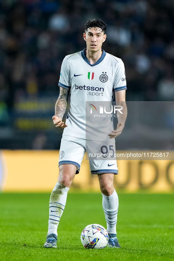 Alessandro Bastoni of FC Internazionale during the Serie A Enilive match between Empoli FC and FC Internazionale at Stadio Carlo Castellani...