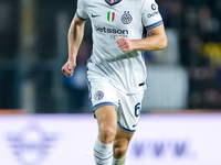 Stefan de Vrij of FC Internazionale during the Serie A Enilive match between Empoli FC and FC Internazionale at Stadio Carlo Castellani on O...