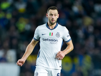 Stefan de Vrij of FC Internazionale looks on during the Serie A Enilive match between Empoli FC and FC Internazionale at Stadio Carlo Castel...