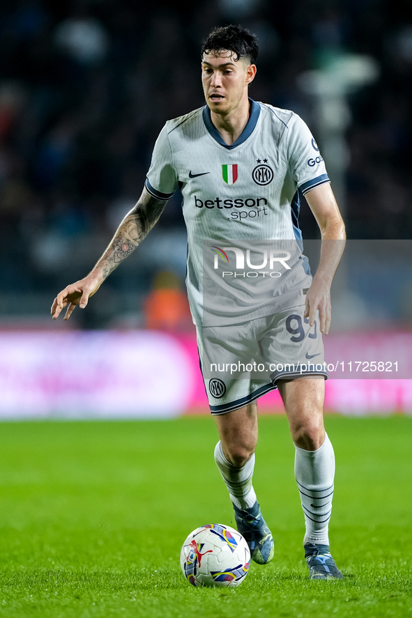 Alessandro Bastoni of FC Internazionale during the Serie A Enilive match between Empoli FC and FC Internazionale at Stadio Carlo Castellani...