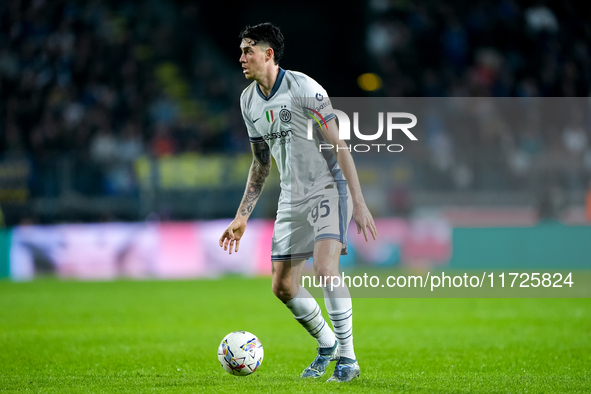 Alessandro Bastoni of FC Internazionale during the Serie A Enilive match between Empoli FC and FC Internazionale at Stadio Carlo Castellani...