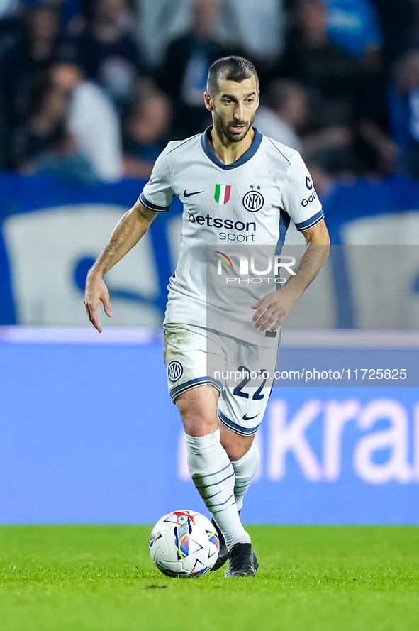 Henrikh Mkhitaryan of FC Internazionale during the Serie A Enilive match between Empoli FC and FC Internazionale at Stadio Carlo Castellani...