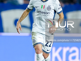 Henrikh Mkhitaryan of FC Internazionale during the Serie A Enilive match between Empoli FC and FC Internazionale at Stadio Carlo Castellani...