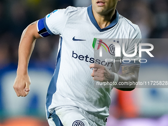 Lautaro Martinez of FC Internazionale during the Serie A Enilive match between Empoli FC and FC Internazionale at Stadio Carlo Castellani on...