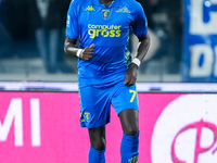 Junior Sambia of Empoli FC during the Serie A Enilive match between Empoli FC and FC Internazionale at Stadio Carlo Castellani on October 30...