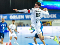 Ludovic Fabregas  is playing during the match EHF Champions League Men match between  Orlen Wisla Plock and Veszprem HC in Plock, Poland on...