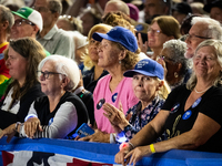 Pennsylvania voters attend a get out the vote rally featuring Vice President Kamala Harris in Harrisburg, PA, on October 30, 2024.  Harris a...