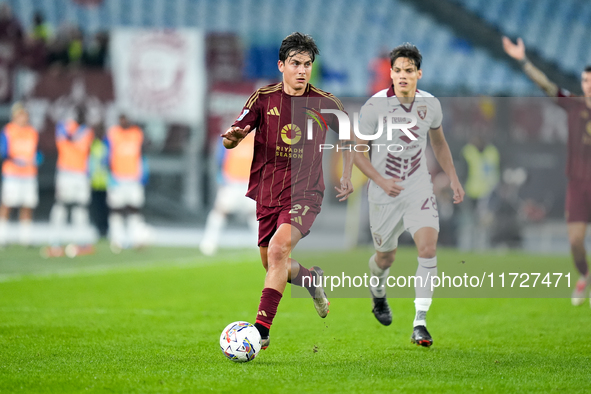 Paulo Dybala of AS Roma during the Serie A Enilive match between Empoli FC and FC Internazionale at Stadio Carlo Castellani on October 30, 2...