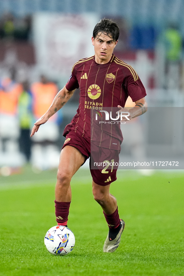 Paulo Dybala of AS Roma during the Serie A Enilive match between Empoli FC and FC Internazionale at Stadio Carlo Castellani on October 30, 2...