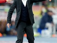 Ivan Juric head coach of AS Roma gestures during the Serie A Enilive match between Empoli FC and FC Internazionale at Stadio Carlo Castellan...