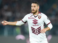 Nikola Vlasic of Torino FC looks on during the Serie A Enilive match between Empoli FC and FC Internazionale at Stadio Carlo Castellani on O...