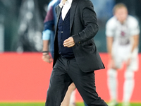 Ivan Juric head coach of AS Roma looks on during the Serie A Enilive match between Empoli FC and FC Internazionale at Stadio Carlo Castellan...