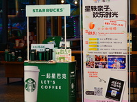 A Starbucks store is seen in Yichang, Hubei province, China, on October 31, 2024. Coffee company Starbucks reports revenue of $9.07 billion...