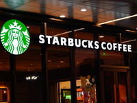 A Starbucks store is seen in Yichang, Hubei province, China, on October 31, 2024. Coffee company Starbucks reports revenue of $9.07 billion...