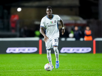 Yann Aurel Bisseck of FC Internazionale during the Serie A Enilive match between Empoli FC and FC Internazionale at Stadio Carlo Castellani...