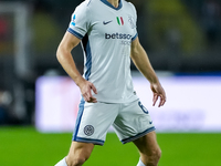 Stefan de Vrij of FC Internazionale during the Serie A Enilive match between Empoli FC and FC Internazionale at Stadio Carlo Castellani on O...