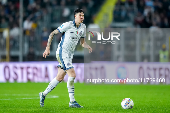 Alessandro Bastoni of FC Internazionale during the Serie A Enilive match between Empoli FC and FC Internazionale at Stadio Carlo Castellani...