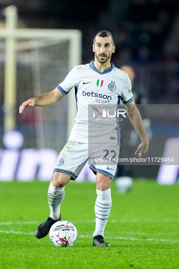 Henrikh Mkhitaryan of FC Internazionale during the Serie A Enilive match between Empoli FC and FC Internazionale at Stadio Carlo Castellani...