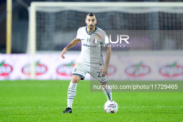 Henrikh Mkhitaryan of FC Internazionale during the Serie A Enilive match between Empoli FC and FC Internazionale at Stadio Carlo Castellani...