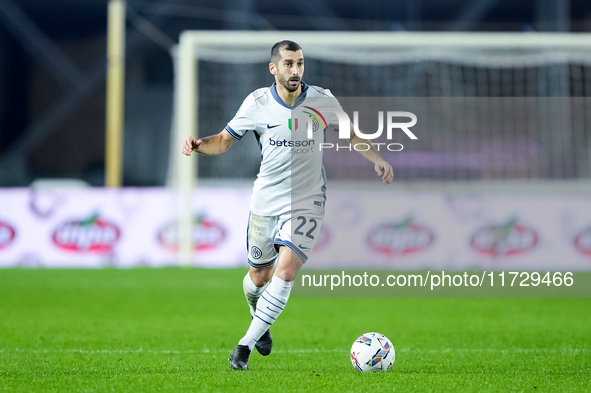 Henrikh Mkhitaryan of FC Internazionale during the Serie A Enilive match between Empoli FC and FC Internazionale at Stadio Carlo Castellani...