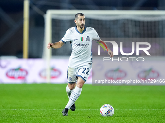 Henrikh Mkhitaryan of FC Internazionale during the Serie A Enilive match between Empoli FC and FC Internazionale at Stadio Carlo Castellani...