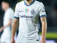 Nicolo' Barella of FC Internazionale looks on during the Serie A Enilive match between Empoli FC and FC Internazionale at Stadio Carlo Caste...