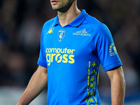 Mattia De Sciglio of Empoli FC looks on during the Serie A Enilive match between Empoli FC and FC Internazionale at Stadio Carlo Castellani...