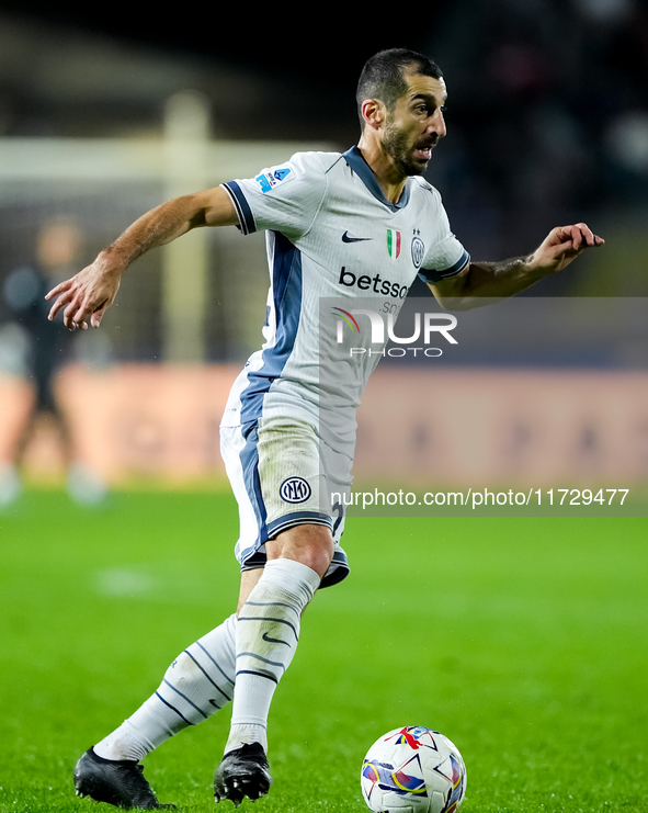 Henrikh Mkhitaryan of FC Internazionale during the Serie A Enilive match between Empoli FC and FC Internazionale at Stadio Carlo Castellani...