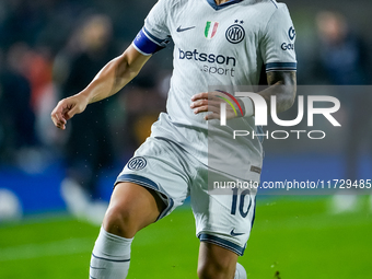 Lautaro Martinez of FC Internazionale during the Serie A Enilive match between Empoli FC and FC Internazionale at Stadio Carlo Castellani on...