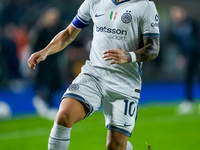 Lautaro Martinez of FC Internazionale during the Serie A Enilive match between Empoli FC and FC Internazionale at Stadio Carlo Castellani on...