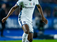 Denzel Dumfries of FC Internazionale during the Serie A Enilive match between Empoli FC and FC Internazionale at Stadio Carlo Castellani on...