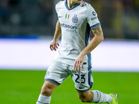 Nicolo' Barella of FC Internazionale during the Serie A Enilive match between Empoli FC and FC Internazionale at Stadio Carlo Castellani on...