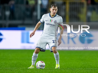 Nicolo' Barella of FC Internazionale during the Serie A Enilive match between Empoli FC and FC Internazionale at Stadio Carlo Castellani on...