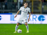 Nicolo' Barella of FC Internazionale during the Serie A Enilive match between Empoli FC and FC Internazionale at Stadio Carlo Castellani on...