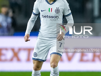 Piotr Zielinski of FC Internazionale during the Serie A Enilive match between Empoli FC and FC Internazionale at Stadio Carlo Castellani on...