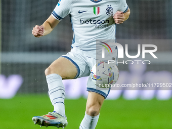 Benjamin Pavard of FC Internazionale during the Serie A Enilive match between Empoli FC and FC Internazionale at Stadio Carlo Castellani on...