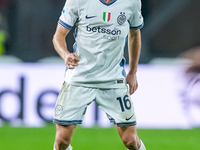 Davide Frattesi of FC Internazionale during the Serie A Enilive match between Empoli FC and FC Internazionale at Stadio Carlo Castellani on...