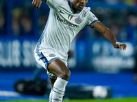 Denzel Dumfries of FC Internazionale during the Serie A Enilive match between Empoli FC and FC Internazionale at Stadio Carlo Castellani on...