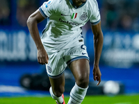 Denzel Dumfries of FC Internazionale during the Serie A Enilive match between Empoli FC and FC Internazionale at Stadio Carlo Castellani on...