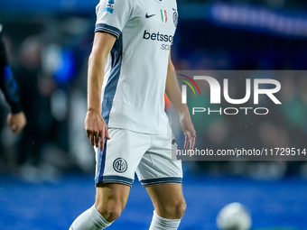 Benjamin Pavard of FC Internazionale during the Serie A Enilive match between Empoli FC and FC Internazionale at Stadio Carlo Castellani on...