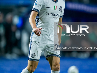 Benjamin Pavard of FC Internazionale during the Serie A Enilive match between Empoli FC and FC Internazionale at Stadio Carlo Castellani on...