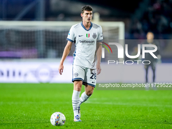 Benjamin Pavard of FC Internazionale during the Serie A Enilive match between Empoli FC and FC Internazionale at Stadio Carlo Castellani on...