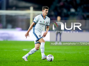 Benjamin Pavard of FC Internazionale during the Serie A Enilive match between Empoli FC and FC Internazionale at Stadio Carlo Castellani on...