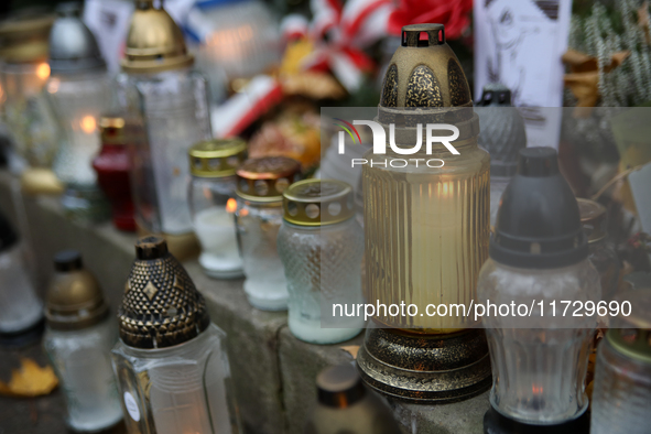 Rakowicki Cemetery undergoes preparations for All Saints' Day in Krakow, Poland, on October 30, 2024. November 1 is celebrated in Catholicis...