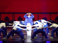 Singer Andy Lau performs at the Taipei Arena during the first leg of his ''Today is the Day'' tour in Taipei, Taiwan province, China, on Nov...