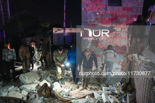 On November 2, 2024, an explosion of unknown origin occurred at a guard post near the entrance of the Al-Muhammadiyah camp in rural Jindires...