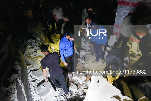 On November 2, 2024, an explosion of unknown origin occurred at a guard post near the entrance of the Al-Muhammadiyah camp in rural Jindires...