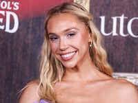 Alexis Ren arrives at Darren Dzienciol's Haunted Hotel Halloween Party 2024 presented by UTOPIA and Casa Azul Organic Tequila held at the Fa...