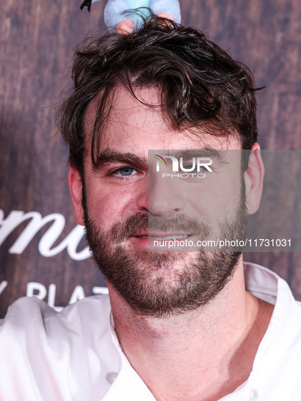 Alex Pall of The Chainsmokers arrives at Darren Dzienciol's Haunted Hotel Halloween Party 2024 presented by UTOPIA and Casa Azul Organic Teq...