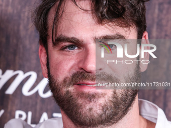 Alex Pall of The Chainsmokers arrives at Darren Dzienciol's Haunted Hotel Halloween Party 2024 presented by UTOPIA and Casa Azul Organic Teq...